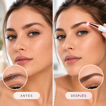 Depilador de Cejas Con Punta de Precisión