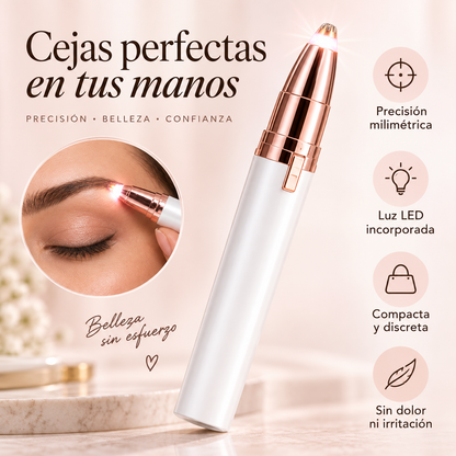 Depilador de Cejas Con Punta de Precisión