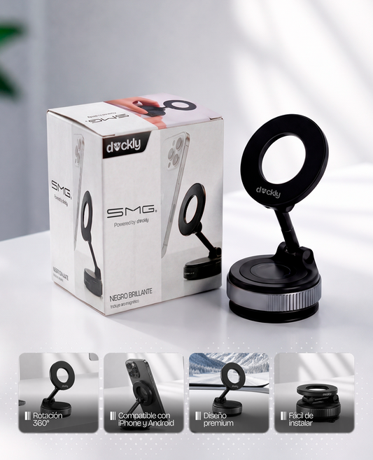Soporte Magnético para Auto 360° | Duckly UY