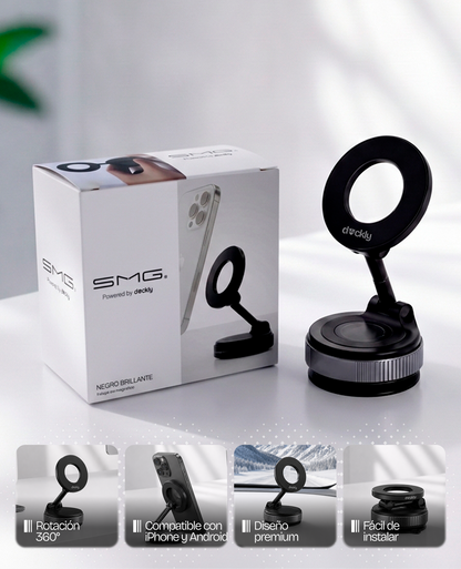 Soporte Magnético para Auto 360° | Duckly UY