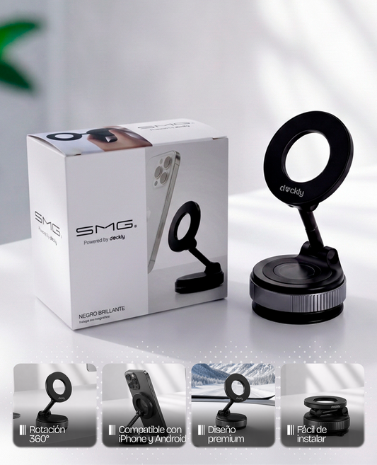 Soporte Magnético para Auto 360° | Duckly UY